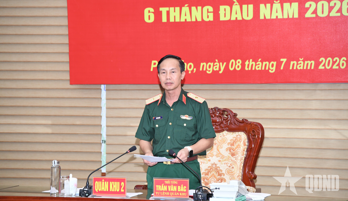 Quân khu 2: Công tác xây dựng khu vực phòng thủ và tiềm lực quốc phòng được đầu tư mạnh mẽ